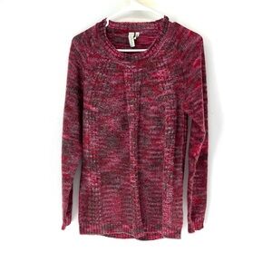Sahalie Women's Marled pink Sweater women’s medium